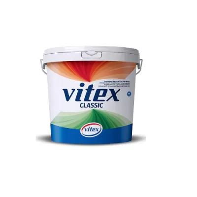 Vopsea ultra-lavabila premium vitex classic 902003 - alb mat 10l